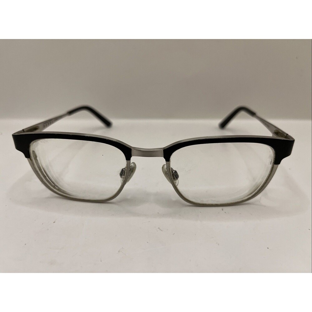 Bevel Eyeglasses 8669 Golazo BKBS Japan Designer Frames Only Black 50-19
